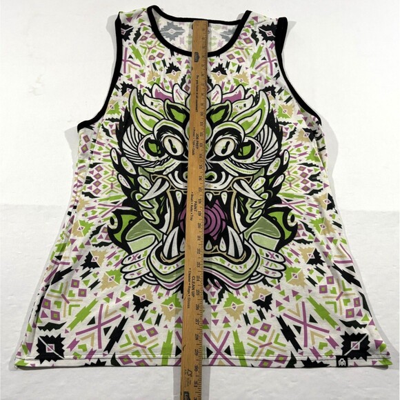 Into The AM Tribal Beast Graphic Premium AOP Tank Top Sleeveless Rave EDC Sz 2XL - Picture 5 of 10